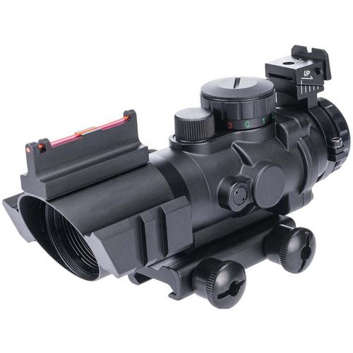 Aim Sports Dual-Rail 4x35 Illuminated Compact Airsoft Scope - Primary Image