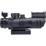 Aim Sports Dual-Rail 4x35 Illuminated Compact Airsoft Scope - Thumbnail 4 of 6