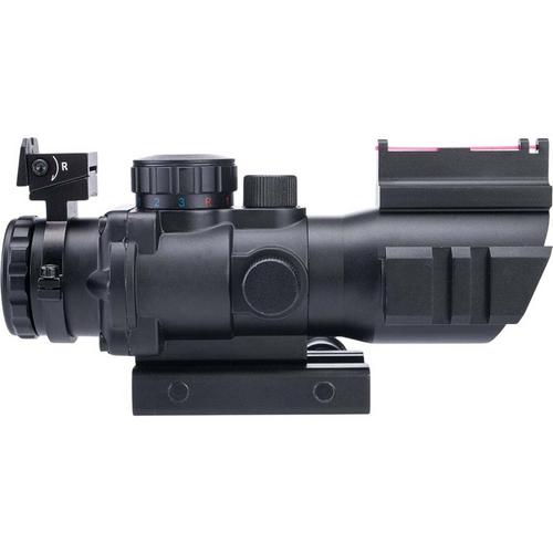 Aim Sports Dual-Rail 4x35 Illuminated Compact Airsoft Scope - Primary Image