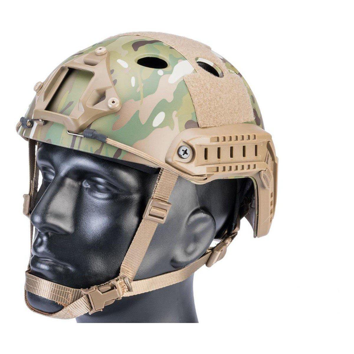 6mm Pro Shop Advanced PJ Type Tactical Airsoft Bump Helmet - 6mm Pro Shop