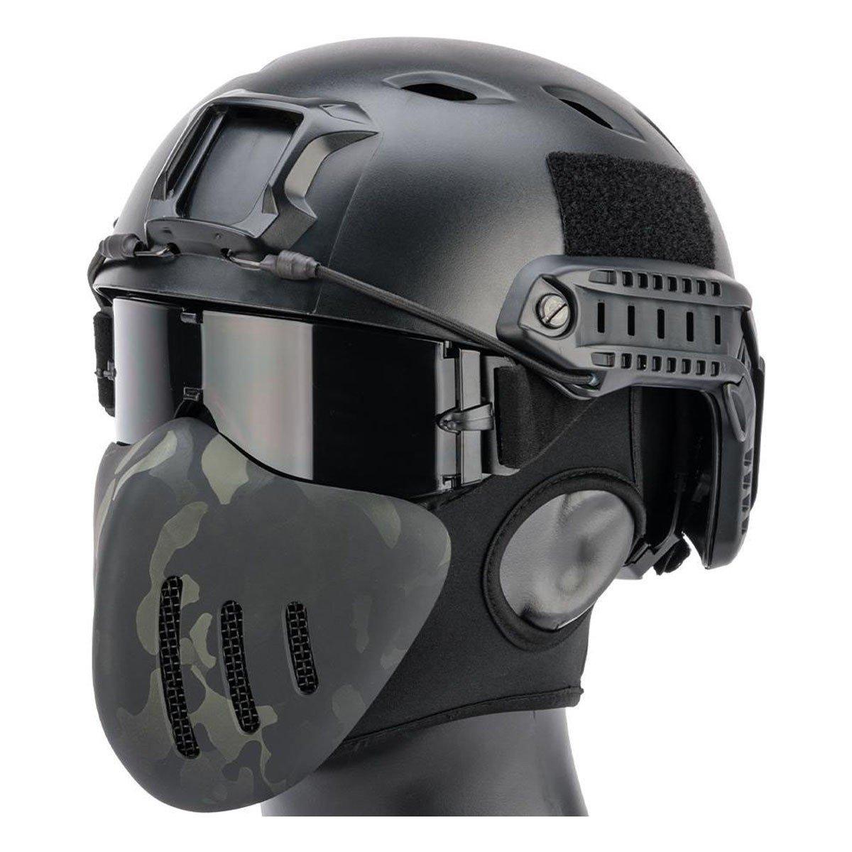 Matrix Knight Half Mask - Matrix