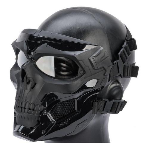 Matrix Skull Messenger Face Mask - Primary Image
