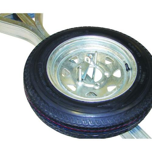 Malone MicroSport 12" Galvanized Spare Tire w/ Lockable Attachment - Primary Image