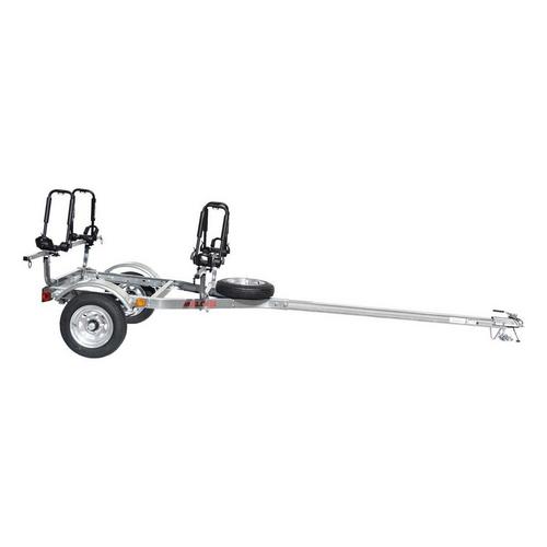 Malone MicroSport 4 Kayak Trailer Package (4 Sets FoldAway-J, Spare Tire) - Primary Image