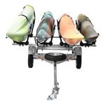 Malone MicroSport 4 Kayak Trailer Package (4 Sets FoldAway-J, Spare Tire) - Thumbnail 7 of 7