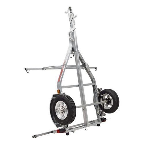Malone MicroSport XT Trailer  w/Alum Wheels-Fenders & Retractable Tongue - Primary Image