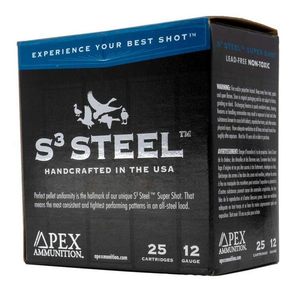 APEX AMMUNITION S3 Steel 12 Gauge Shotshells