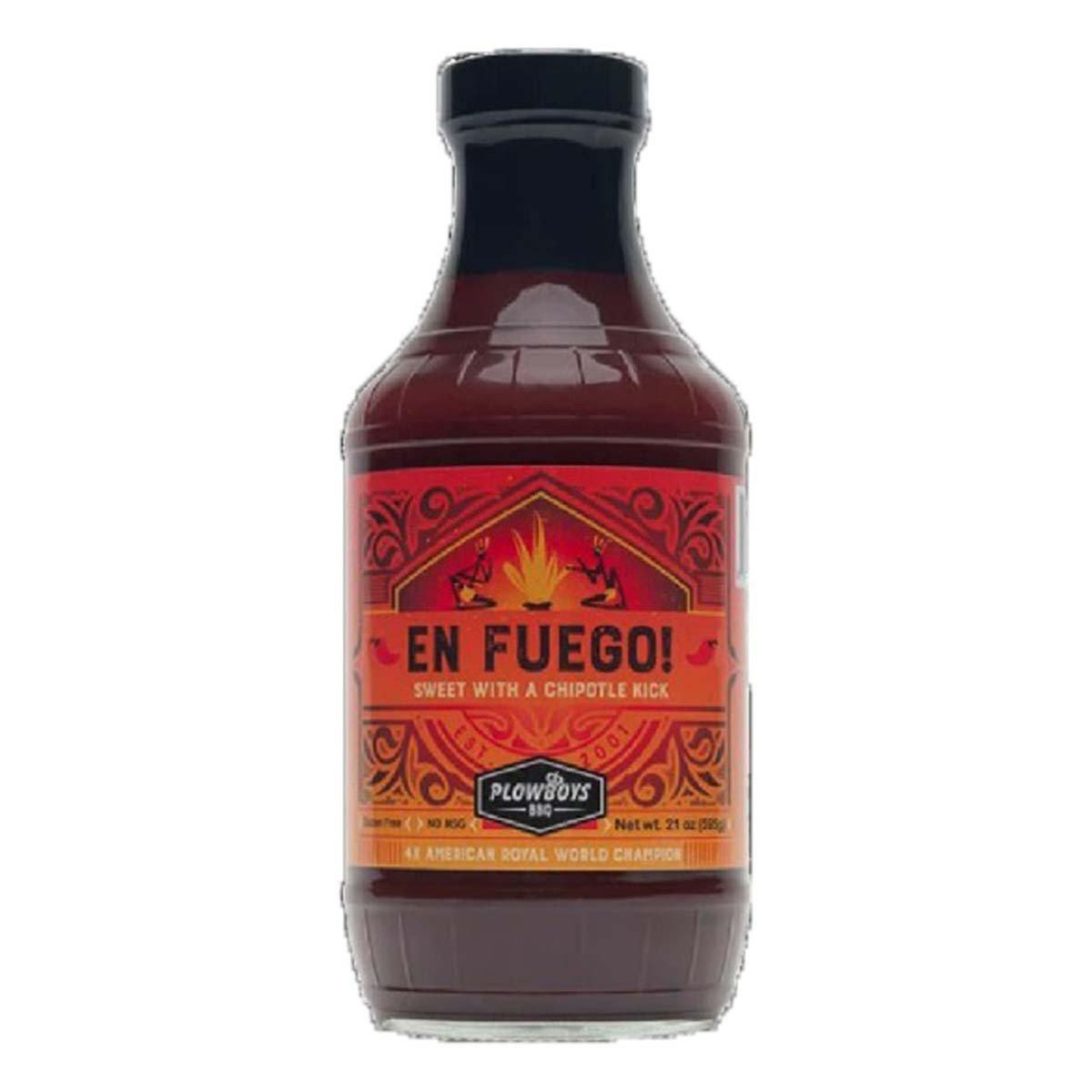 Plowboys Barbeque En Fuego Spicy Sauce - Plowboys BBQ