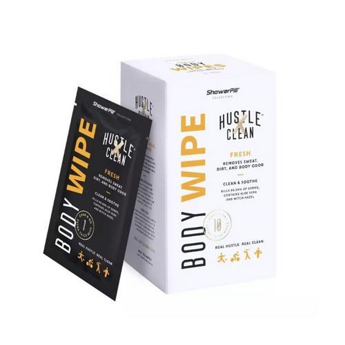 Hustle 10-Pack Clean Body Wipes - Primary Image