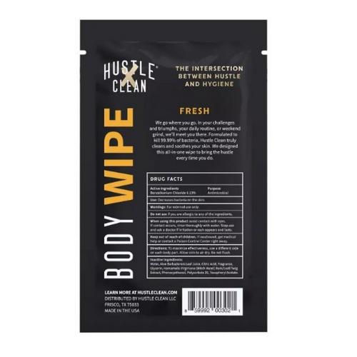 Hustle 10-Pack Clean Body Wipes - Primary Image