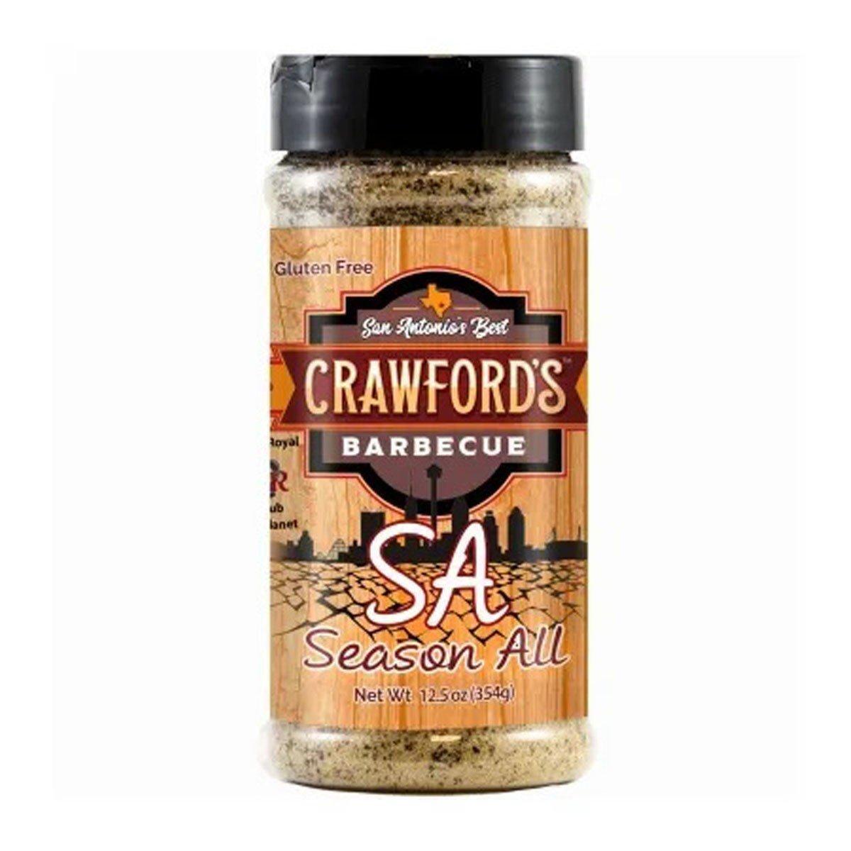 Crawford's Barbecue SA Season All Seasoning - Crawford's BBQ