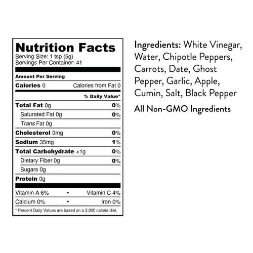 Seed Ranch Flavor Smoky Ghost Hot Sauce - Primary Image