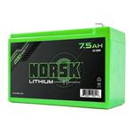 Norsk Lithium 7.5AH Lithium Ion Battery - Thumbnail 2 of 3