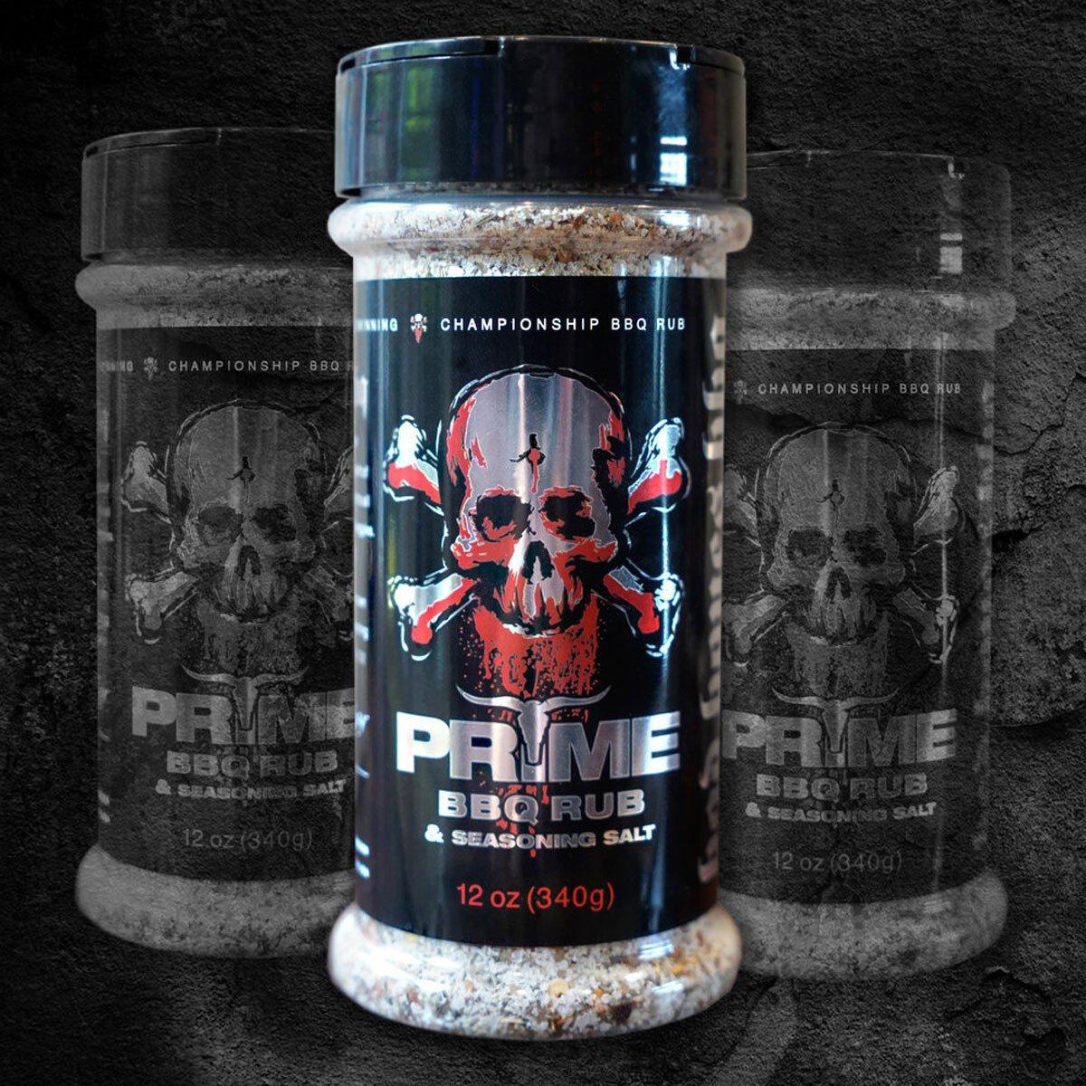 BAD BONES BBQ Prime BBQ Rub & Seasoning - 12 oz - BAD BONES BBQ