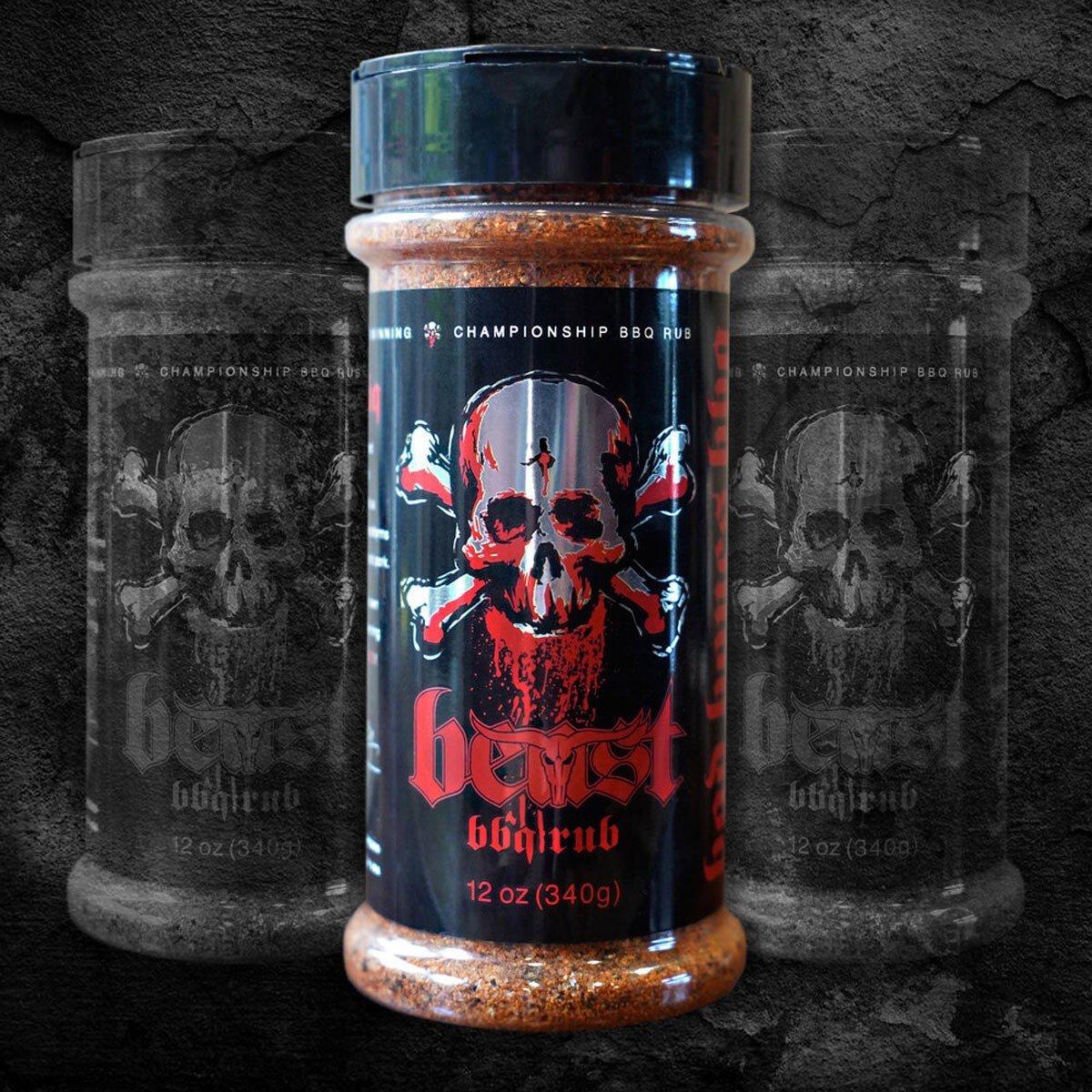 BAD BONES BBQ Beast Competition BBQ Rub - 12 oz - BAD BONES BBQ