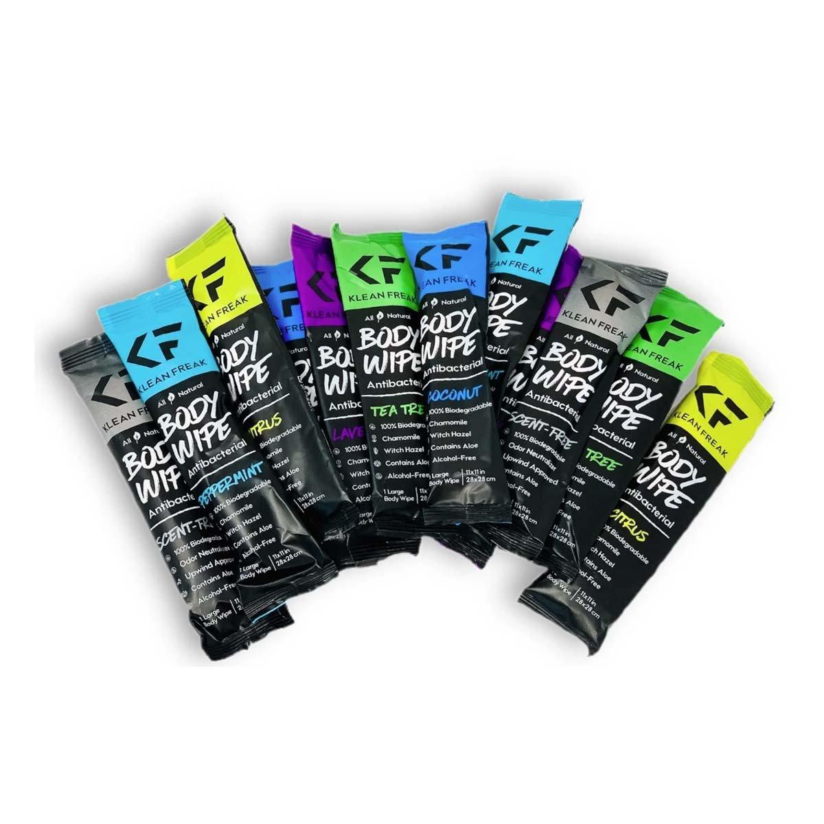 Klean Freak Scented Body Wipe 12pk - Klean Freak