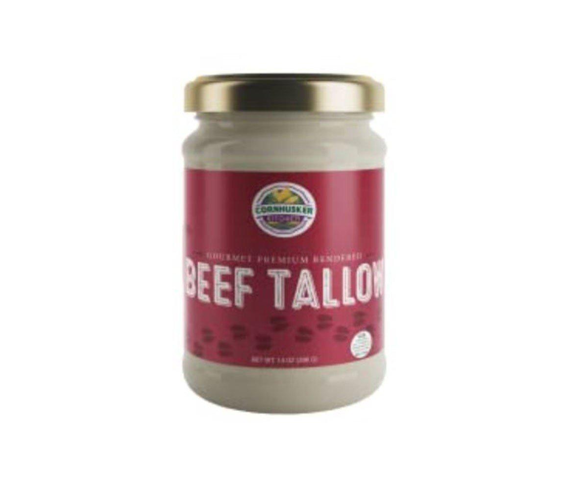 Cornhusker Kitchen Premium Rendered Beef Tallow 14oz - Cornhusker Kitchen