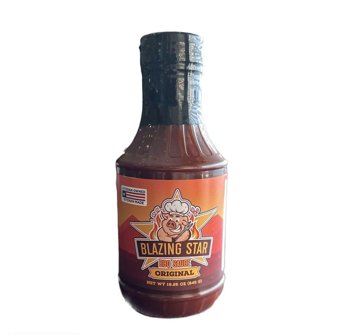 Blazing Star BBQ Original Sauce 19.25 oz - Blazing Star BBQ