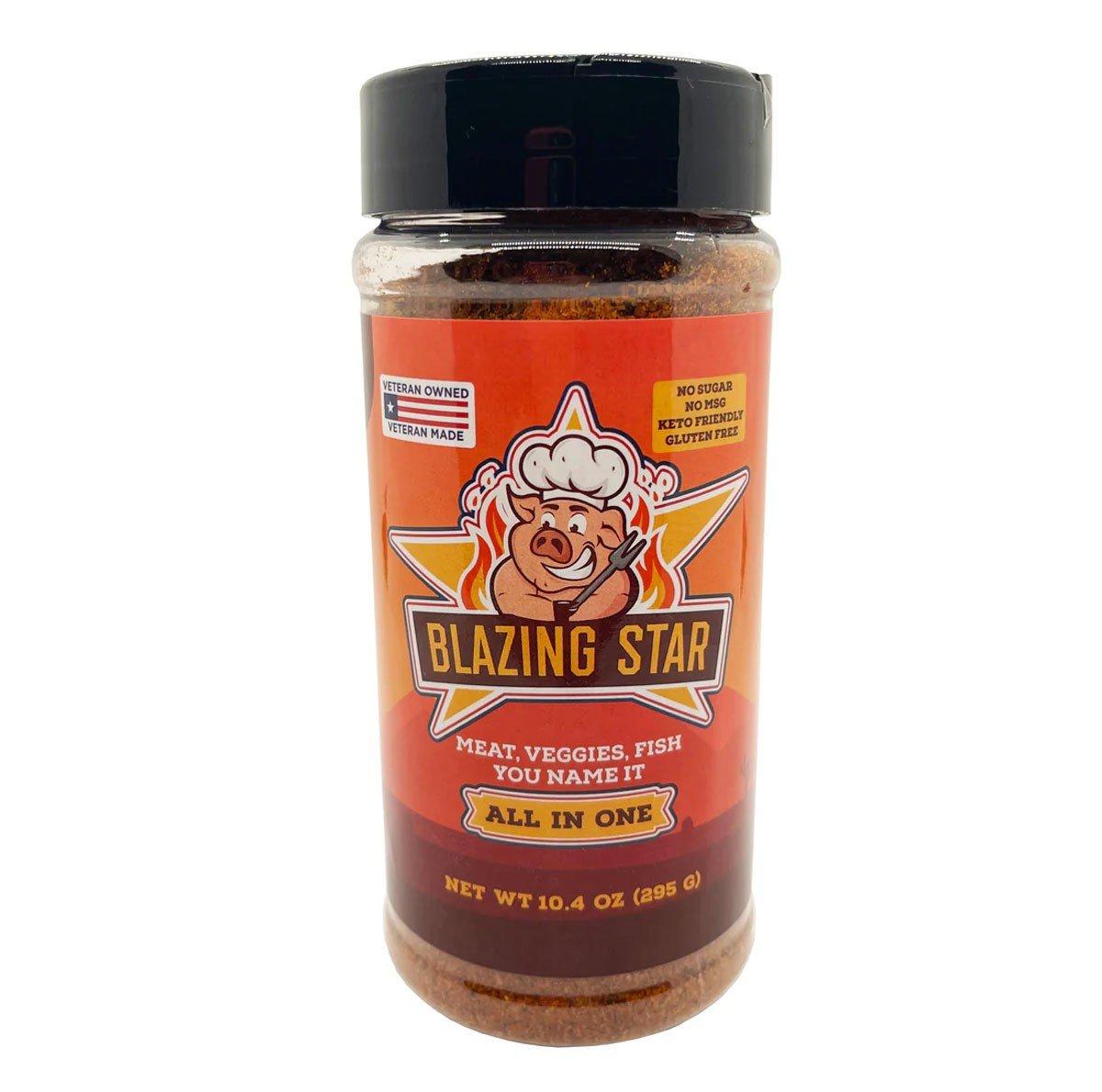 Blazing Star BBQ All In One Rub & Seasoning 10.4 oz - Blazing Star BBQ