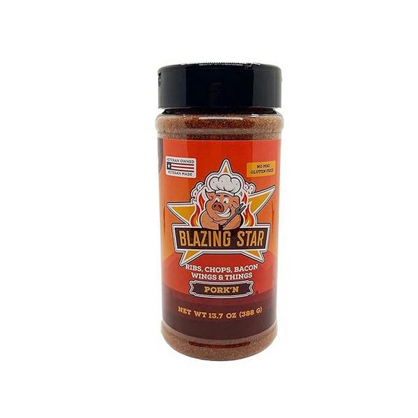 Blazing Star BBQ Pork'n Rub & Seasoning 13.7 oz