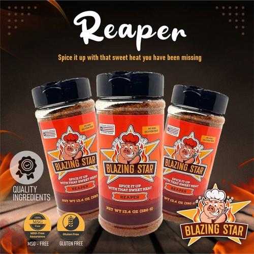 Blazing Star BBQ Reaper Rub & Seasoning 13.4 oz - Primary Image
