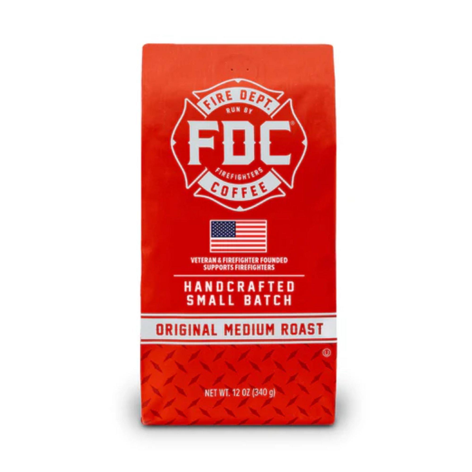 Fire Department Coffee Original Medium Roast 12 oz. Ground Coffee - Fire Department Coffee