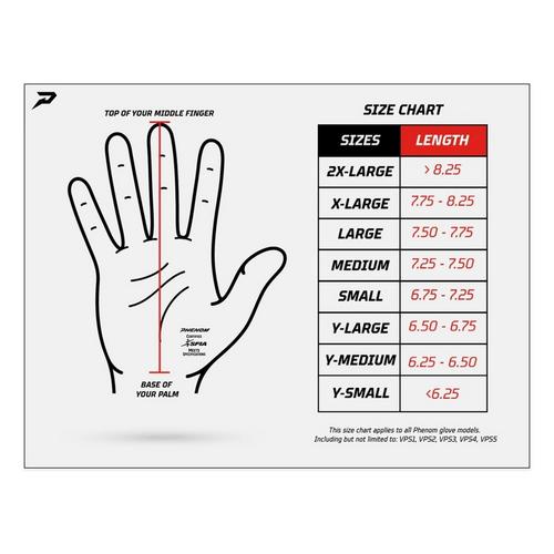 Adult Phenom Elite VPS3 "The Joker" Football Gloves - Primary Image