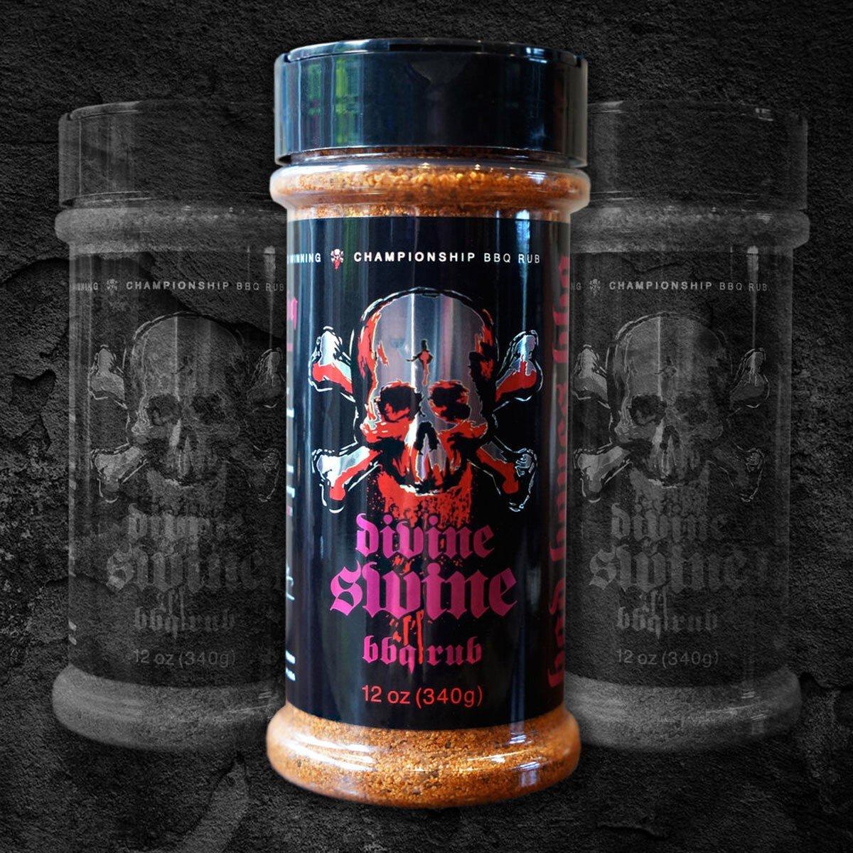 BAD BONES BBQ Divine Swine BBQ Sauce - 12 oz - BAD BONES BBQ
