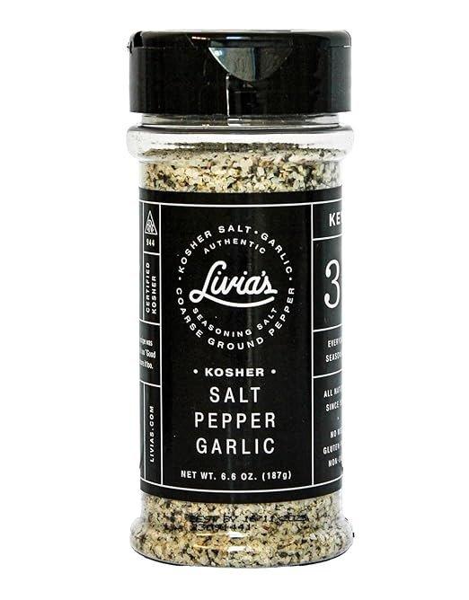 Livia's Seasoning Salt 6.6 Oz and 2 Oz - Livia's Seasoning Salt