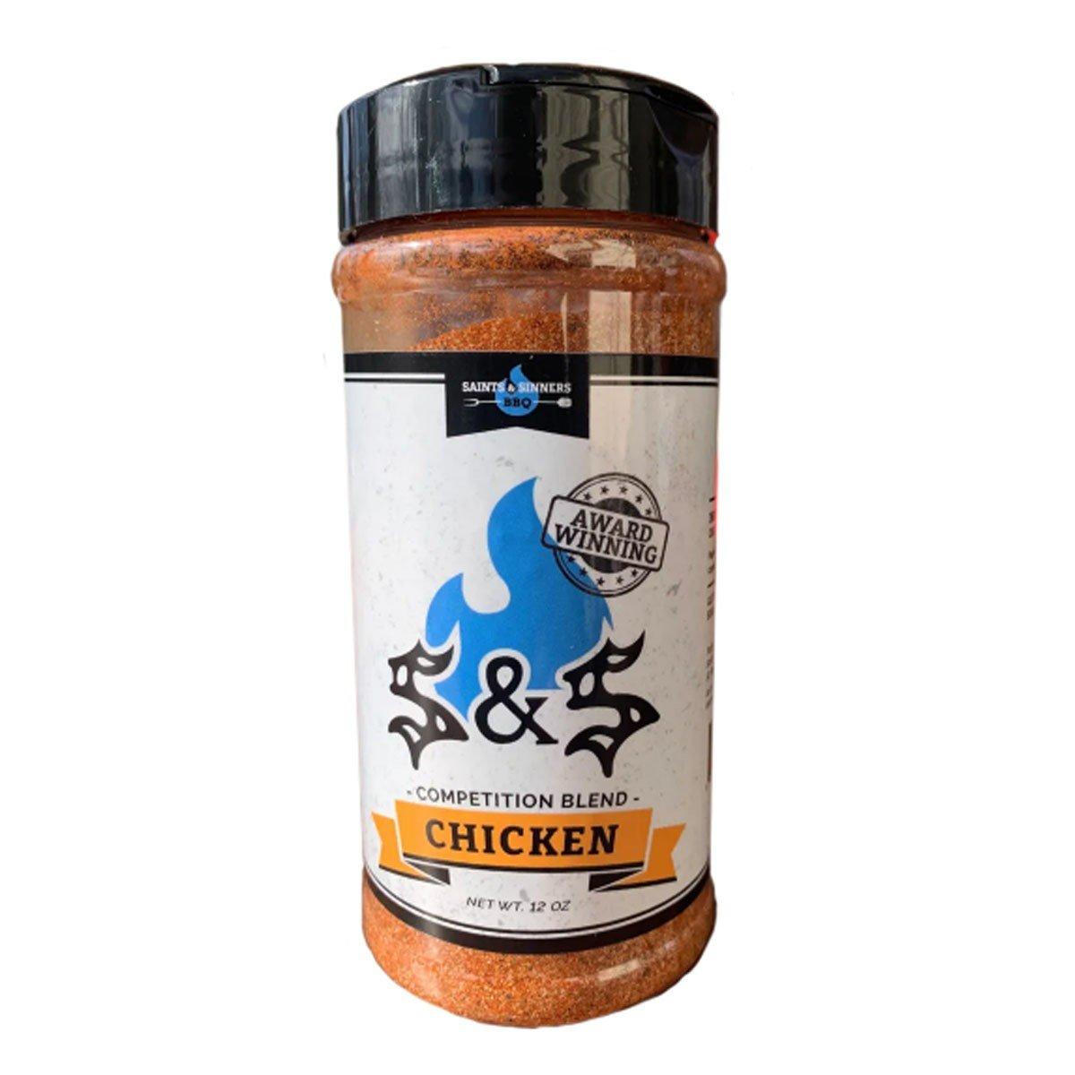 Saints And Sinners BBQ Blue Flame Chicken Rub - Saints And Sinners BBQ