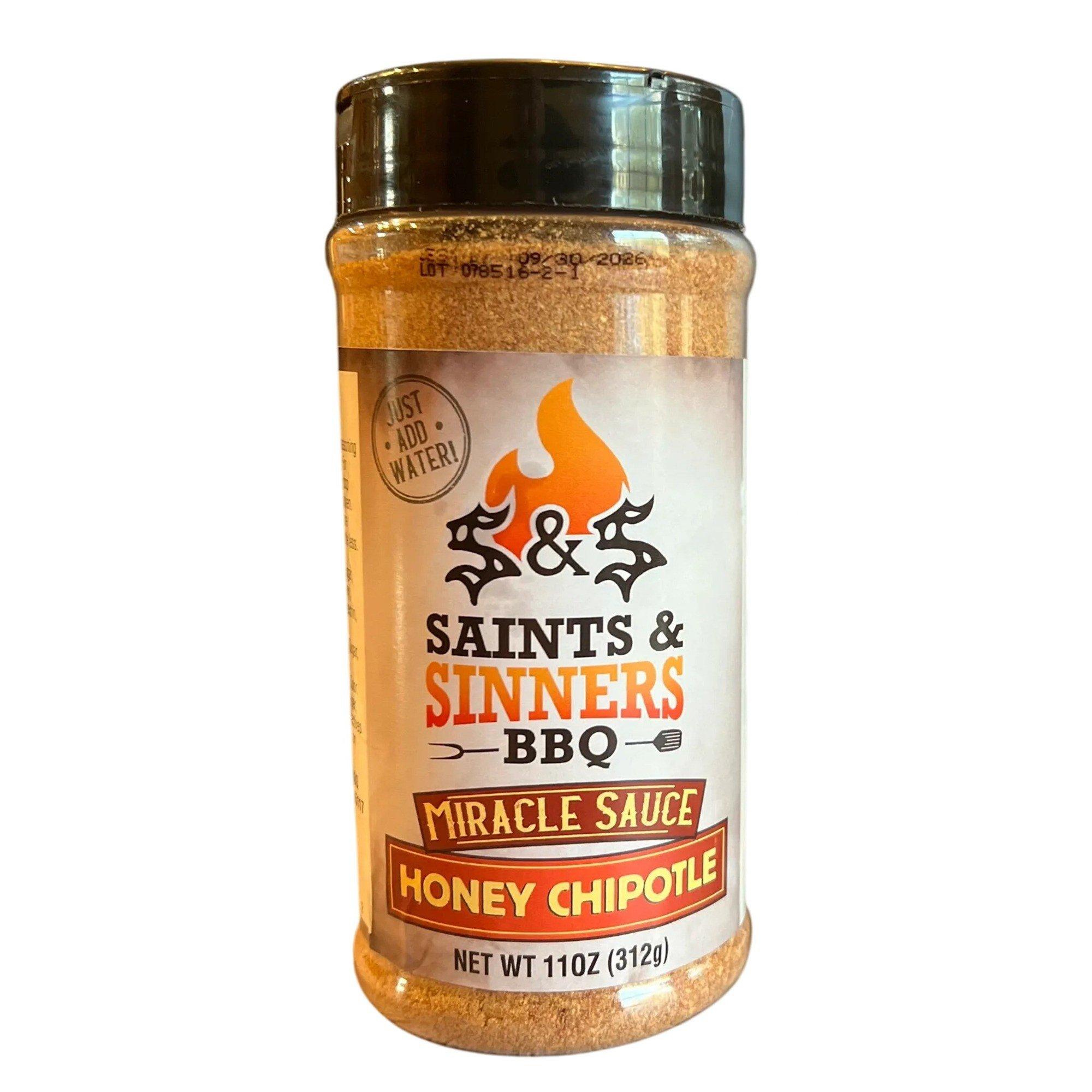 Saints and Sinners Miracle Honey Chipotle Sauce - Saints And Sinners BBQ