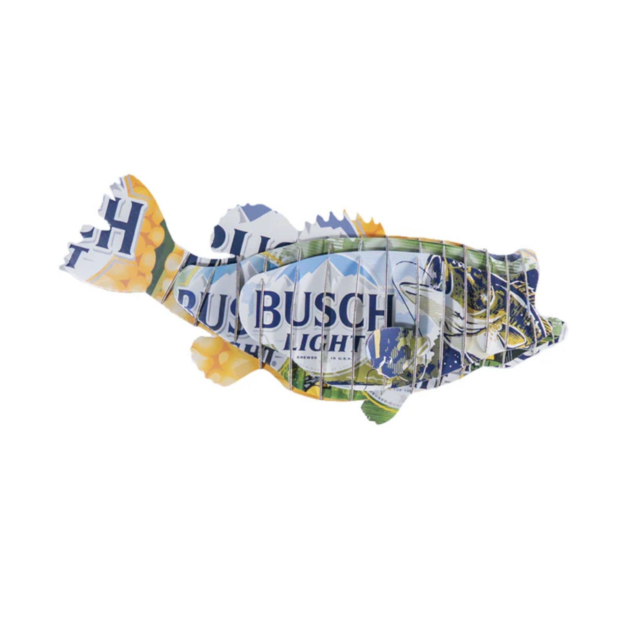 Beer Deer Busch Light Bass 3D Trophy Wall Mount - Beer Deer