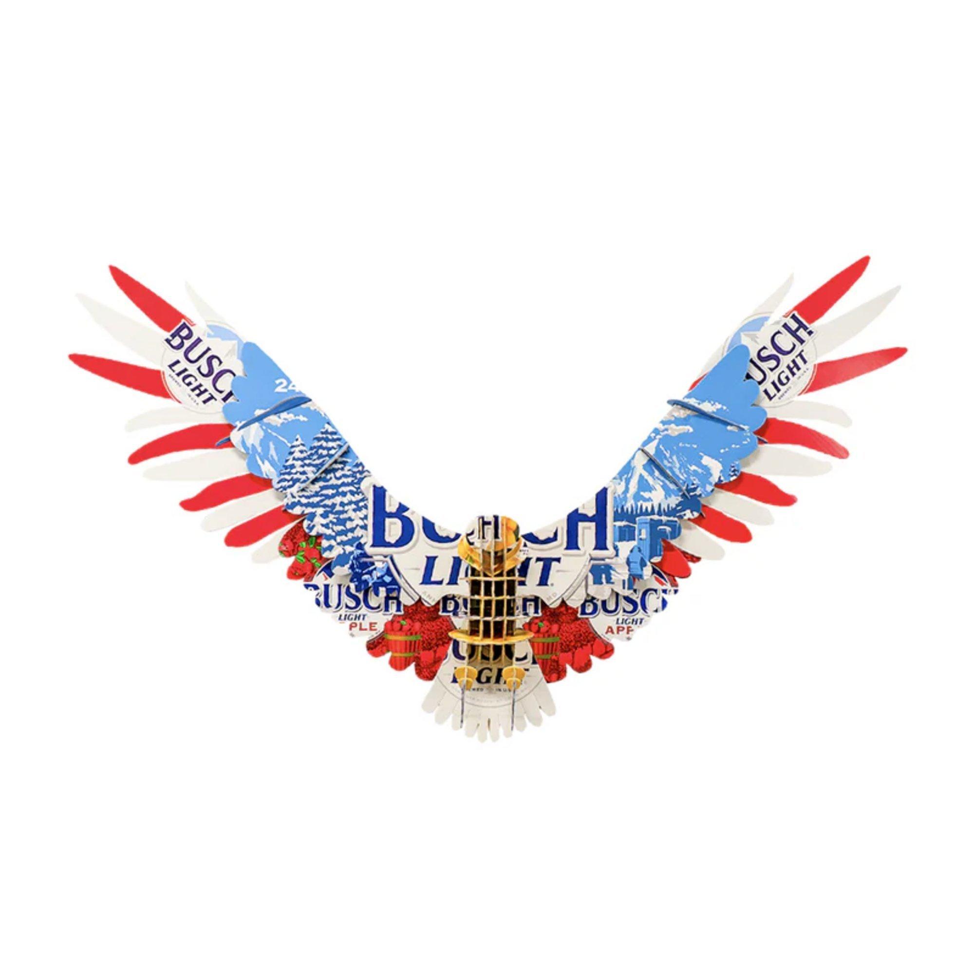 Beer Deer Busch Light Eagle 3D Trophy Wall Mount - Beer Deer