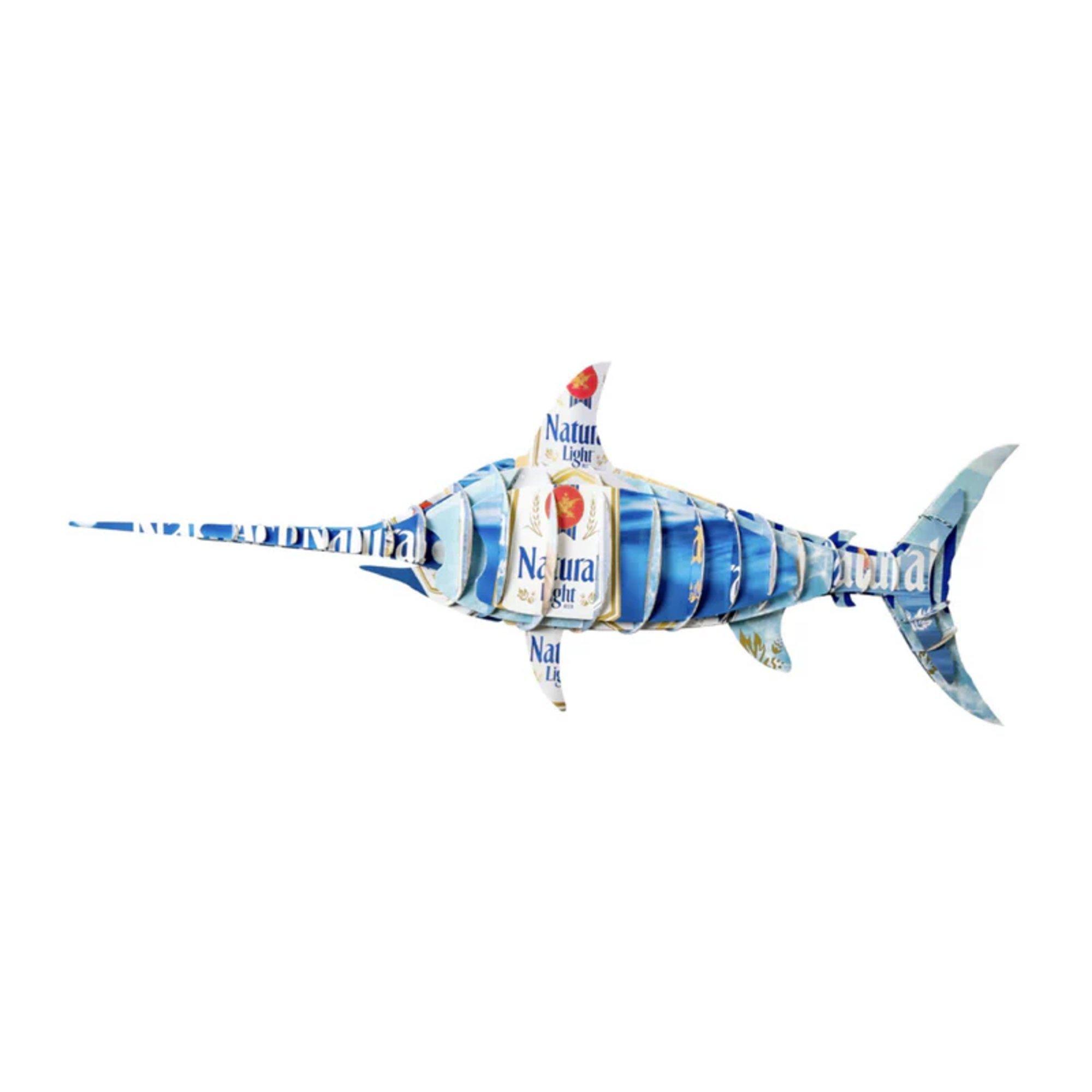 Beer Deer Natural Light Marlin 3D Trophy Wall Mount - Beer Deer