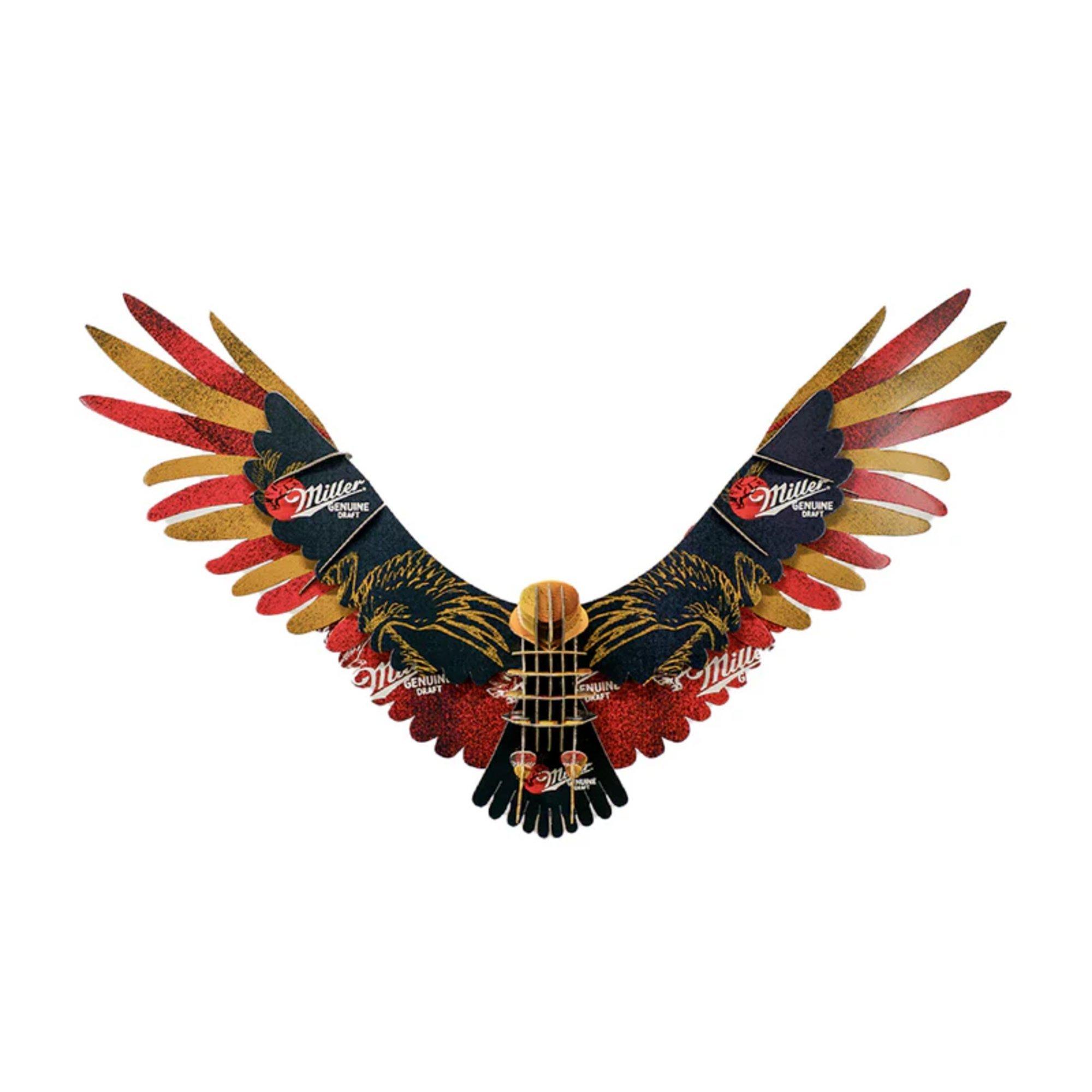 Beer Deer Miller Genuine Draft Eagle 3D Trophy Wall Mount - Beer Deer