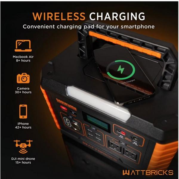 Kms, Inc Wattbricks 500 Watt Portable Power Station