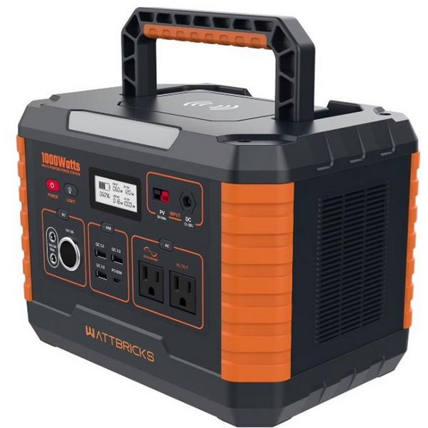 Wattbricks 1000 Watt Portable Power Station
