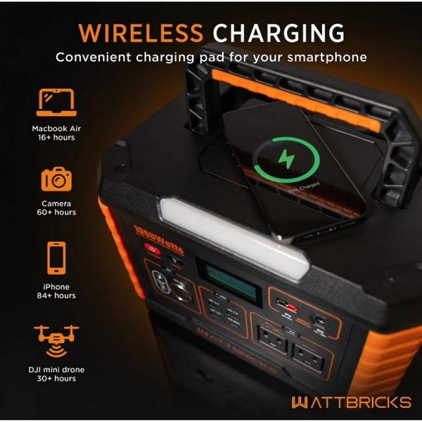 Kms, Inc Wattbricks 1000 Watt Portable Power Station
