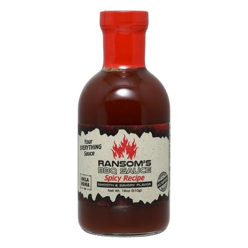 Ransom's BBQ Spicy Sauce - Primary Image
