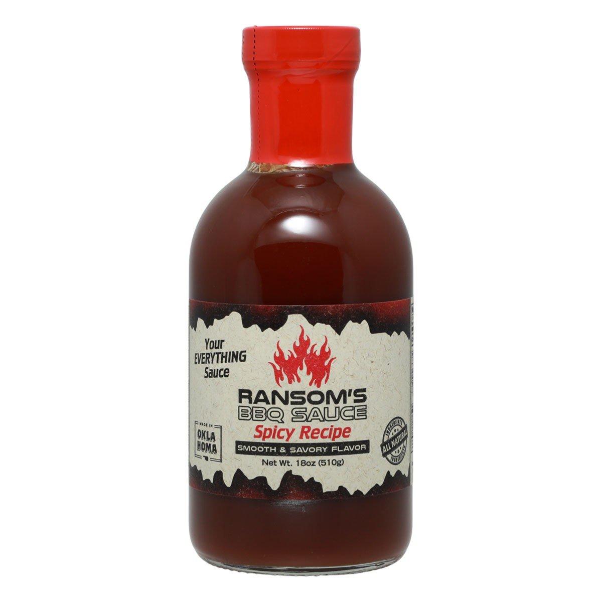 Ransom's BBQ Spicy Sauce - Ransom's BBQ
