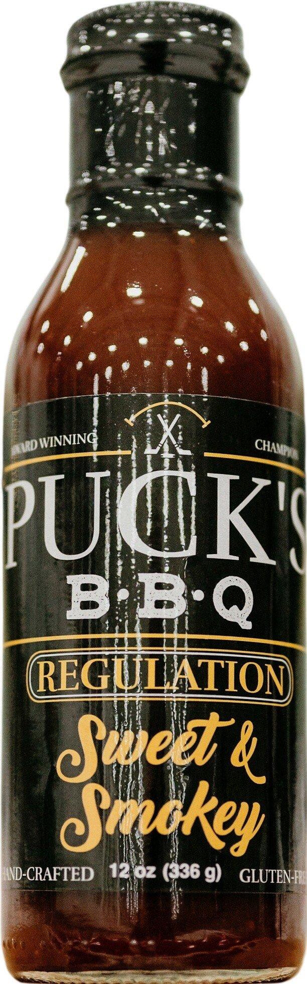 Puck's Sweet & Smokey Regulation BBQ Sauce - Puck's BBQ