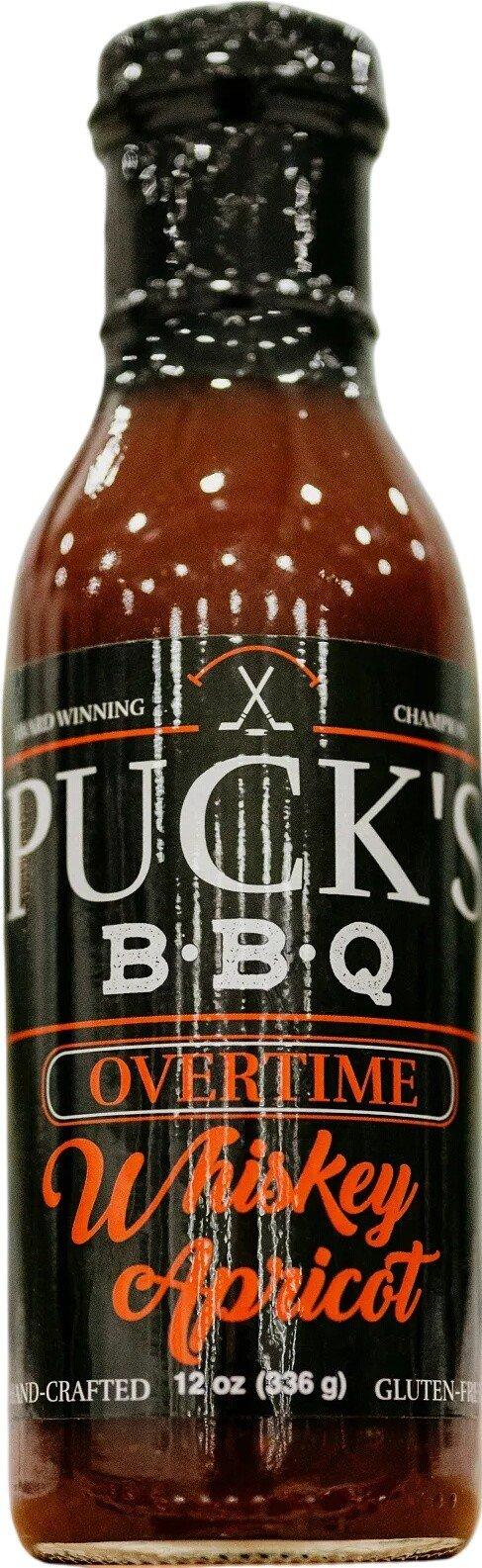 Puck's Whiskey Apricot Overtime BBQ Sauce - Puck's BBQ