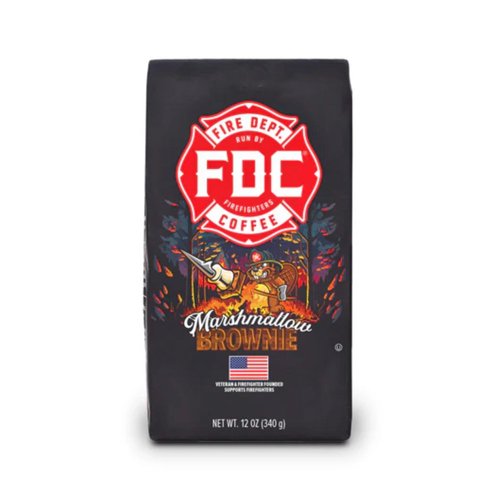 Fire Department Coffee Marshmallow Brownie 12 oz. Ground Coffee - Fire Department Coffee