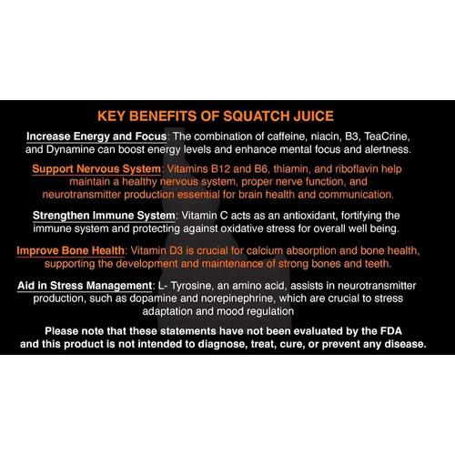 Squatch Juice Energy + Focus - Primary Image