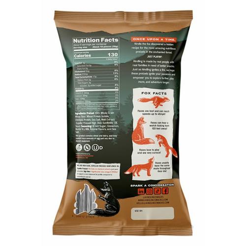 Kindling Snacks Protein Pretzels Churro - Primary Image