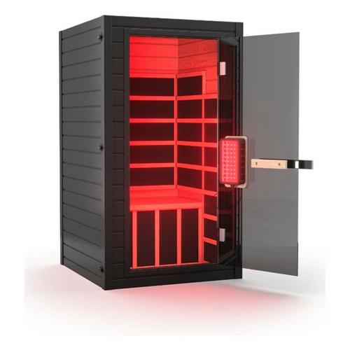 SaunaBox The SOLARA Full-Spectrum Infrared Sauna w/ Medical-Grade Red Light Therapy - Primary Image