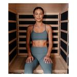 SaunaBox The SOLARA Full-Spectrum Infrared Sauna w/ Medical-Grade Red Light Therapy - Thumbnail 5 of 23