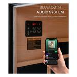 SaunaBox The SOLARA Full-Spectrum Infrared Sauna w/ Medical-Grade Red Light Therapy - Thumbnail 9 of 23