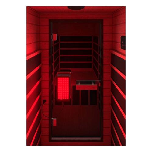 SaunaBox The SOLARA Full-Spectrum Infrared Sauna w/ Medical-Grade Red Light Therapy - Primary Image