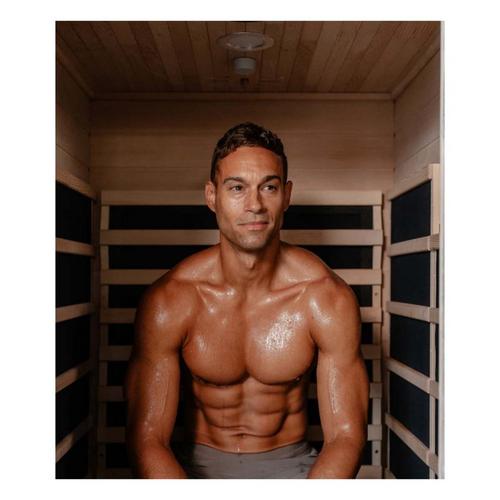 SaunaBox The SOLARA Full-Spectrum Infrared Sauna w/ Medical-Grade Red Light Therapy - Primary Image